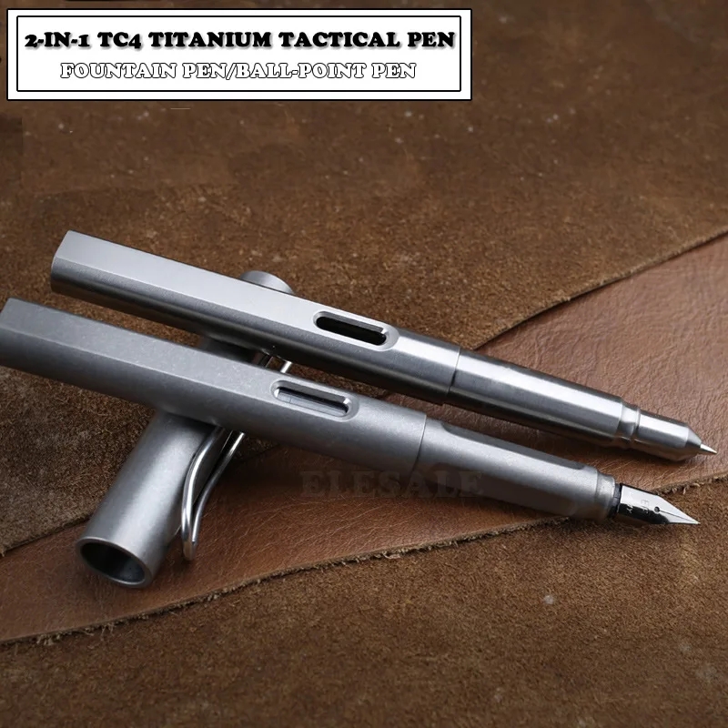 High Tech Office Accessories - Caneta tinteiro 2 em 1, alta