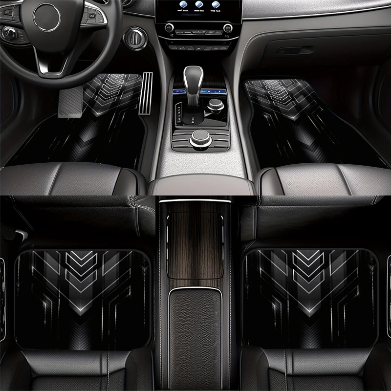Tech Inspired Accessories - Conjunto de 4 Tapetes de Carro