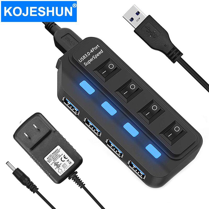 Tech Accessories Pc - 4 portas usb 3.0 hub 5gbps
