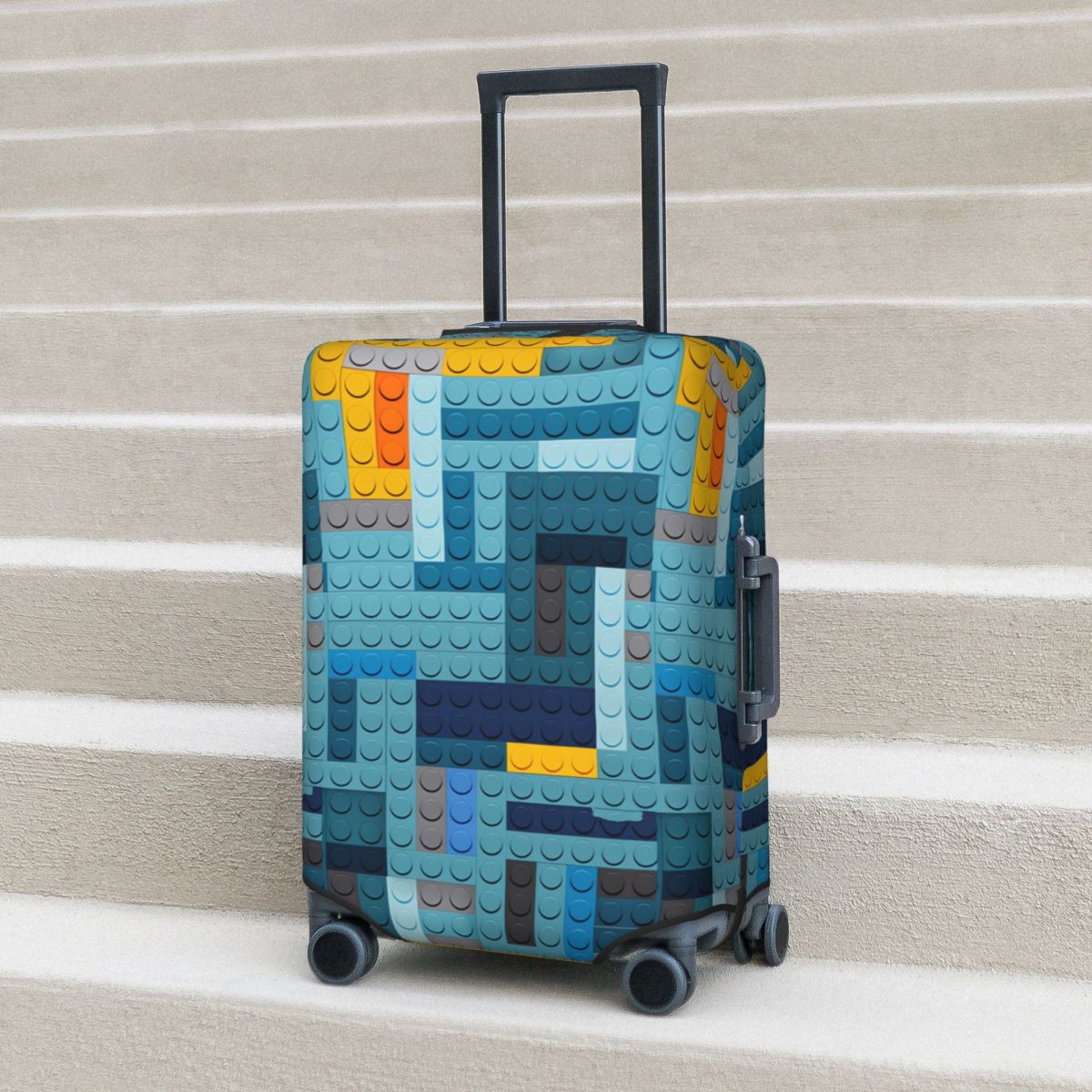 Tech Accessories Case - Capa de Mala com Textura de