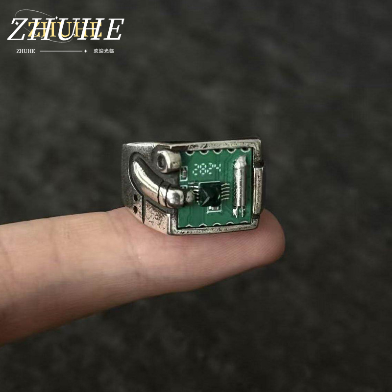 Anel de Joia com Padrão PCB In - Tech Inspired Accessories avaliação e preço