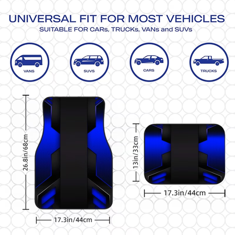 4 Peças de Tapetes de Carro Es - Tech Inspired Accessories avaliação e preço