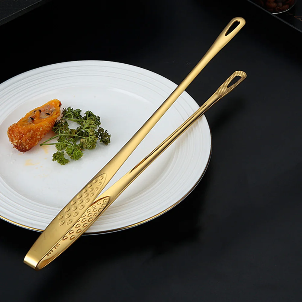 1pc pinças de alimentos de aço - Hi Tech Kitchen Accessories avaliação e preço