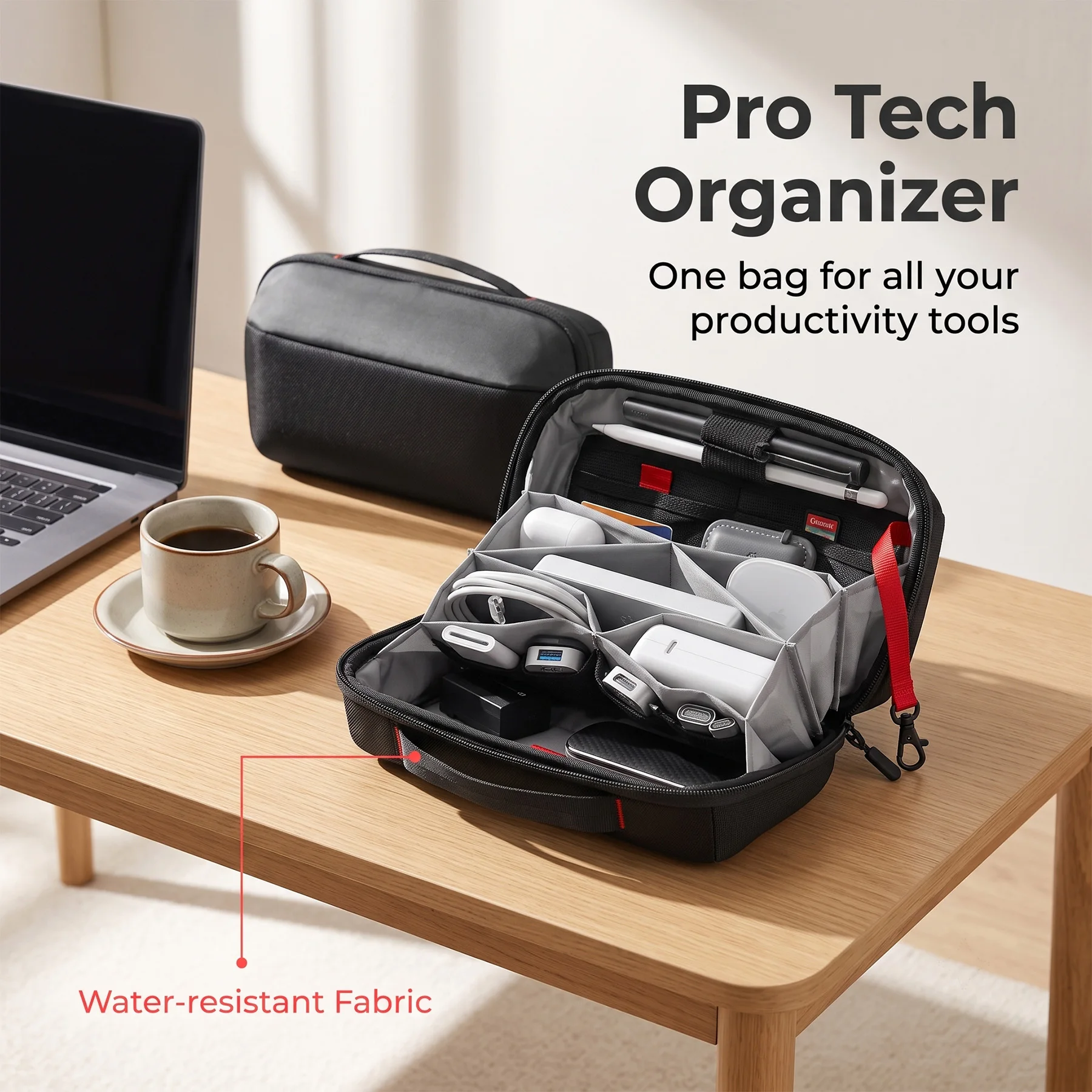 Bolsa Organizadora de Tecnolog - Tech Accessories Case avaliação e preço