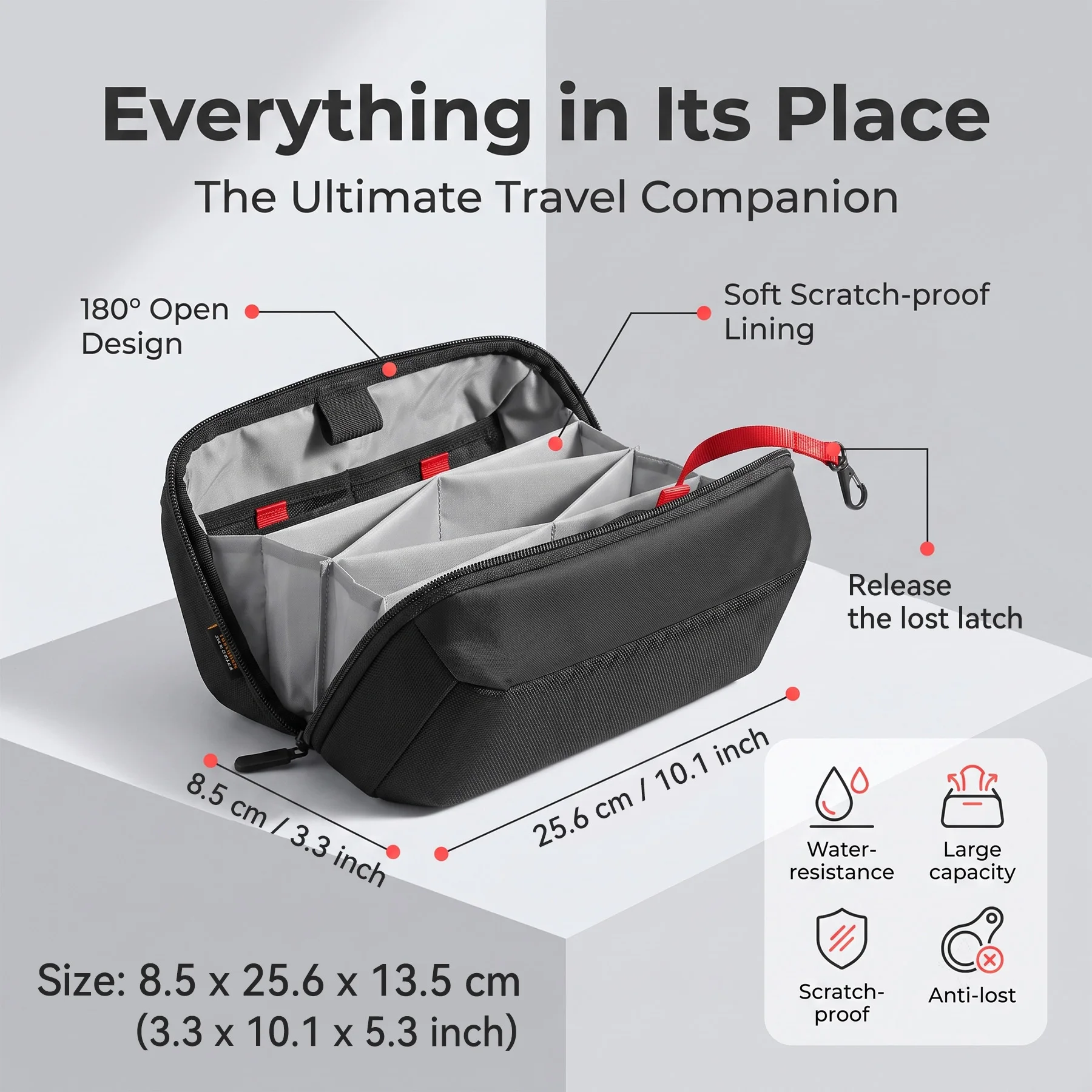 Bolsa Organizadora de Tecnolog - Tech Accessories Case avaliação e preço