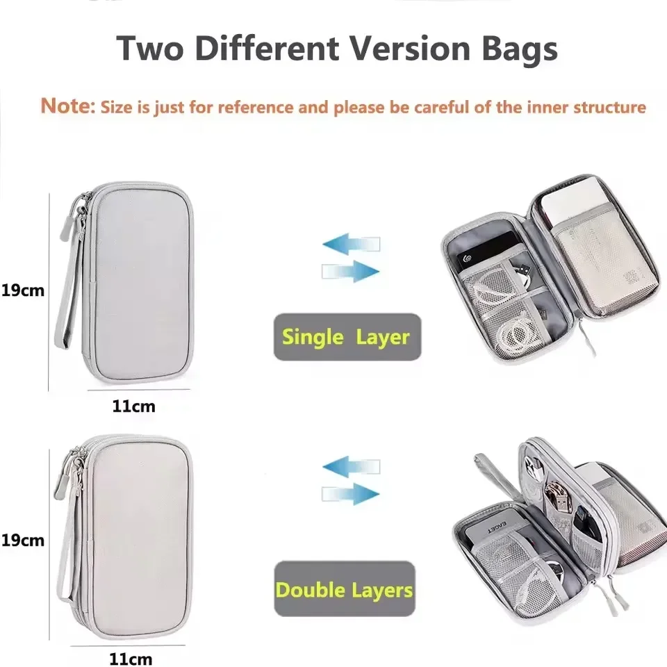 Bolsa de Viagem para Cabos, Es - Cable Organizer Bag avaliação e preço