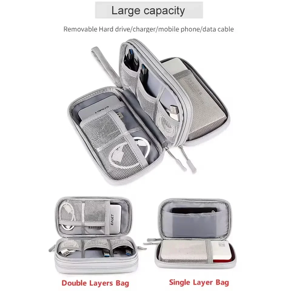 Bolsa de Viagem para Cabos, Es - Cable Organizer Bag avaliação e preço