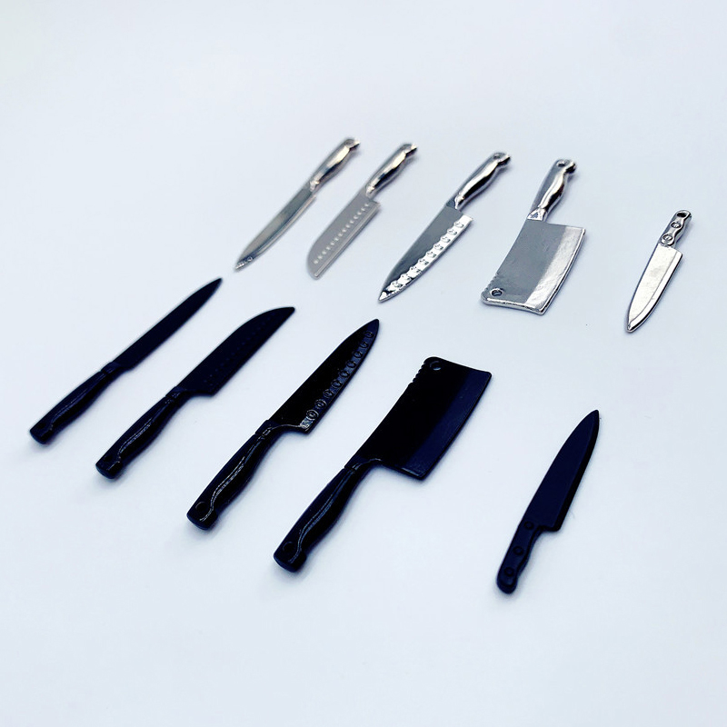 1/12 casa de bonecas mini faca - Hi Tech Kitchen Accessories avaliação e preço