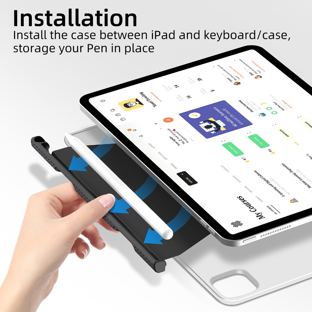 Smart Folio Pencil Holder, Com - Pen Holder Magnetic avaliação e preço