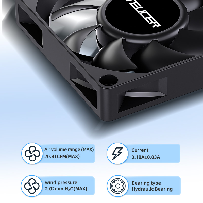 Teucer UT-7015 7cm ventilador  - Tech Accessories Pc avaliação e preço