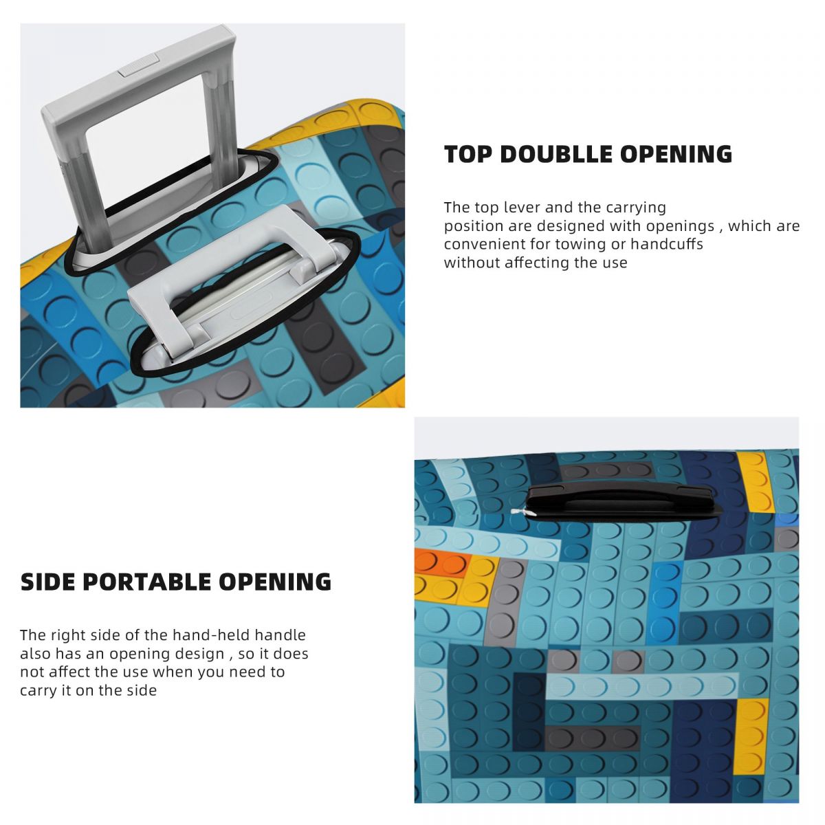 Capa de Mala com Textura de Bl - Tech Accessories Case avaliação e preço