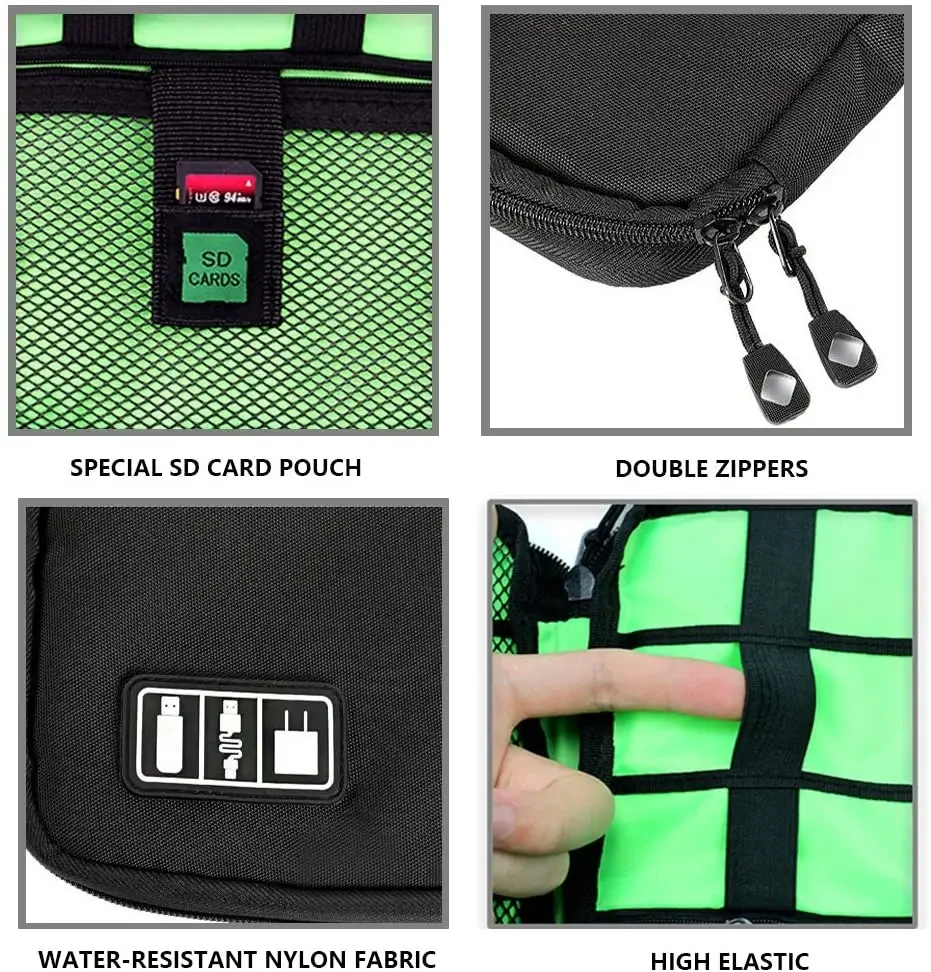 Kit de Organização de Cabos, B - Cable Organizer Bag avaliação e preço